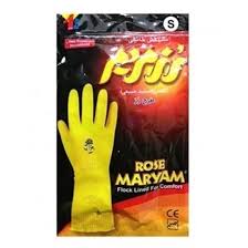 دستکش سایز کوچک رز مریم