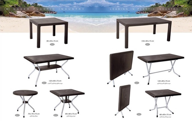 انواع میزهای ناصردررنگهای متفاوت